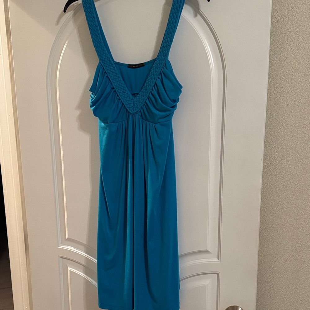 Soprano Teal Midi Dress